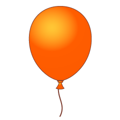 Orange Balloon