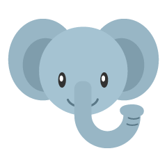 Cute Elephant Face