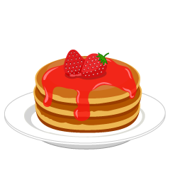 Strawberry Pancake