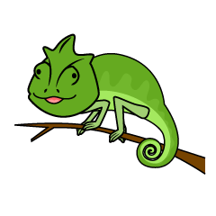 Cute Chameleon