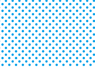 Light Blue Polka Dot