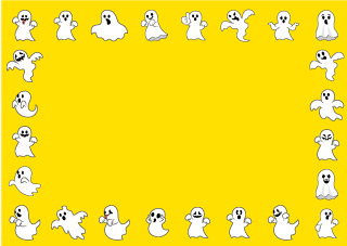 Ghosts Border Yellow