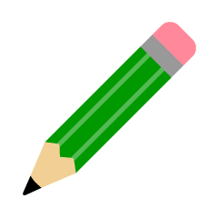 Cute Green Pencil