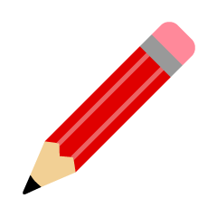 Cute Red Pencil