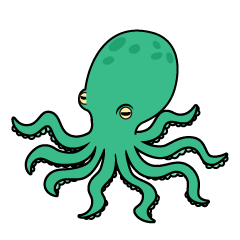 Green Octopus