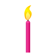 Pink Candle