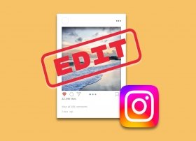 How to edit a photo already posted on Instagram