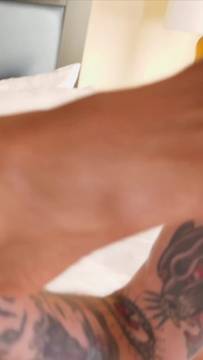 He's getting pegged while sucking on toes 👣 🦶 Full video on SweetFemdom.com ❗️
