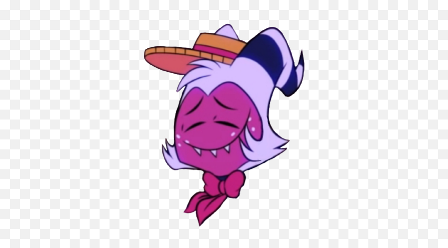 How About The Old Demon Gang Hazbinhotelswallpaper - Cartoon Emoji,Purple Demon Emoji