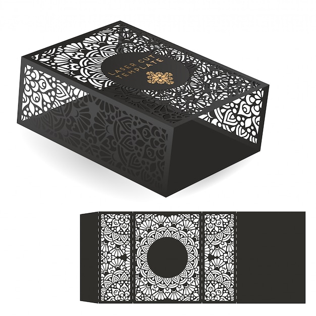 Box Laser Cut Template