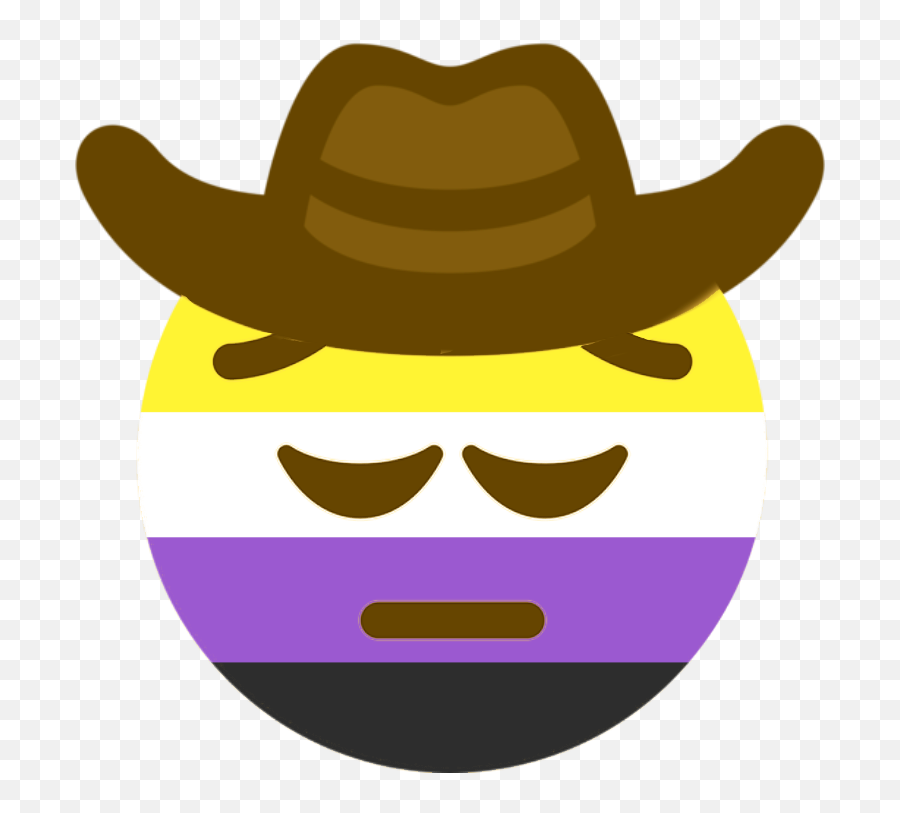 When You Always Yee - Sad Cowboy Emoji Png,Pensive Emoji Transparent