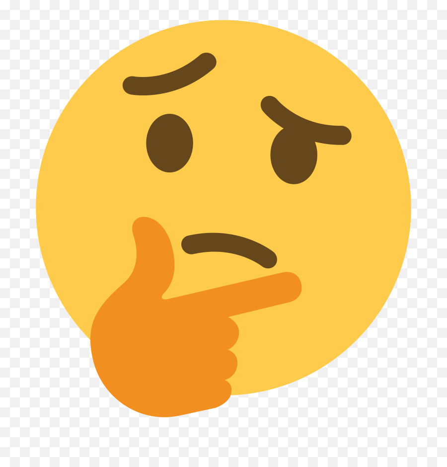 Lenny Face Emoji Png Image Mart - Thinking Emoji Discord Transparent,Smiling Emoji Transparent