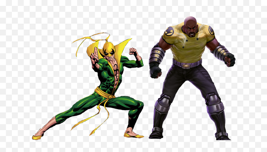 Bytes And Banter 14 Hawk Dove Vs Iron Fist Luke Cage - Scorpion Marvel Iron Fist Png,Iron Fist Png