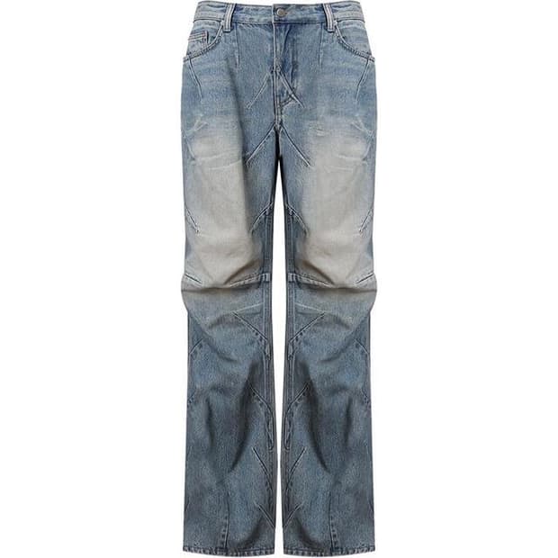 강정석 THORNS JEANS (Washed blue) 1 size