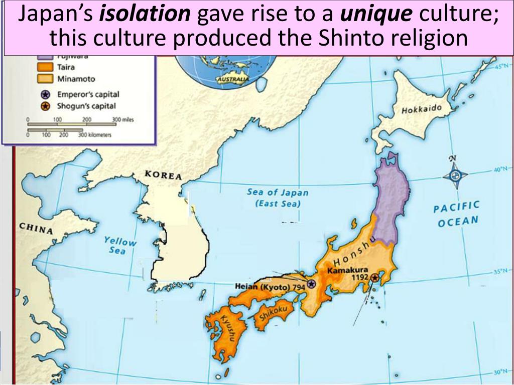 Japan Tokugawa Shogunate Map