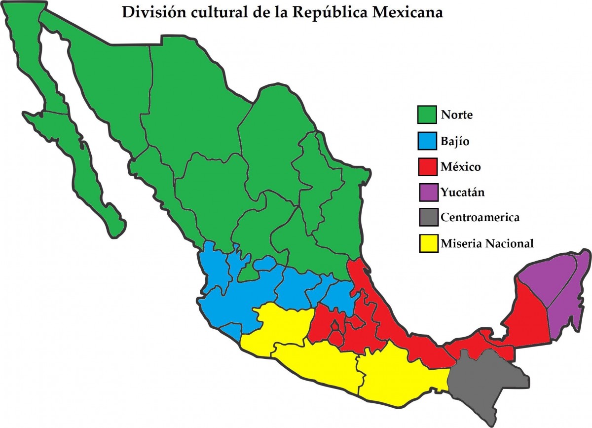 Get Mapa De Las Regiones Culturales De Mexico Gif Pedicas | My XXX Hot Girl