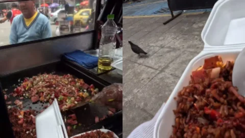 Arroz chino a $3 mil pesos en Bogotá es viral en redes sociales.