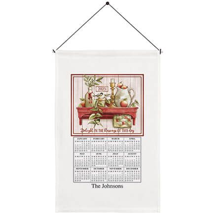 Personalized Blessing Calendar Towel-374782