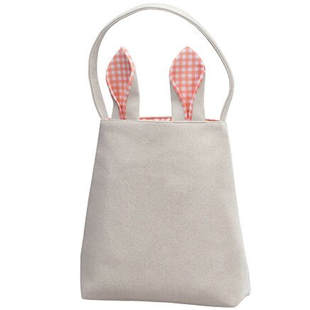 Bunny Bag with Orange Gingham-374177