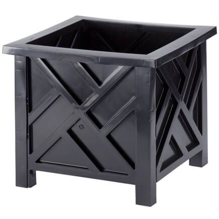 Black Chippendale Planter-354643