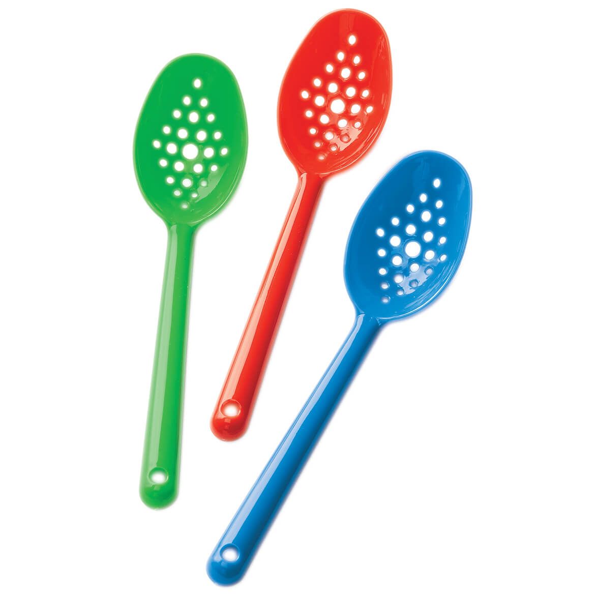 Mini Strainer Serving Spoons, Set of 3 + '-' + 375299