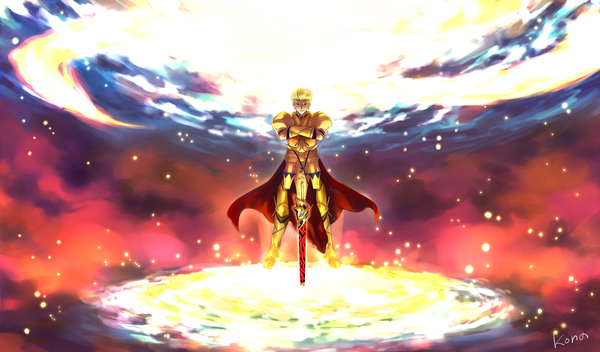 Gilgamesh Fate Zero Wallpaper