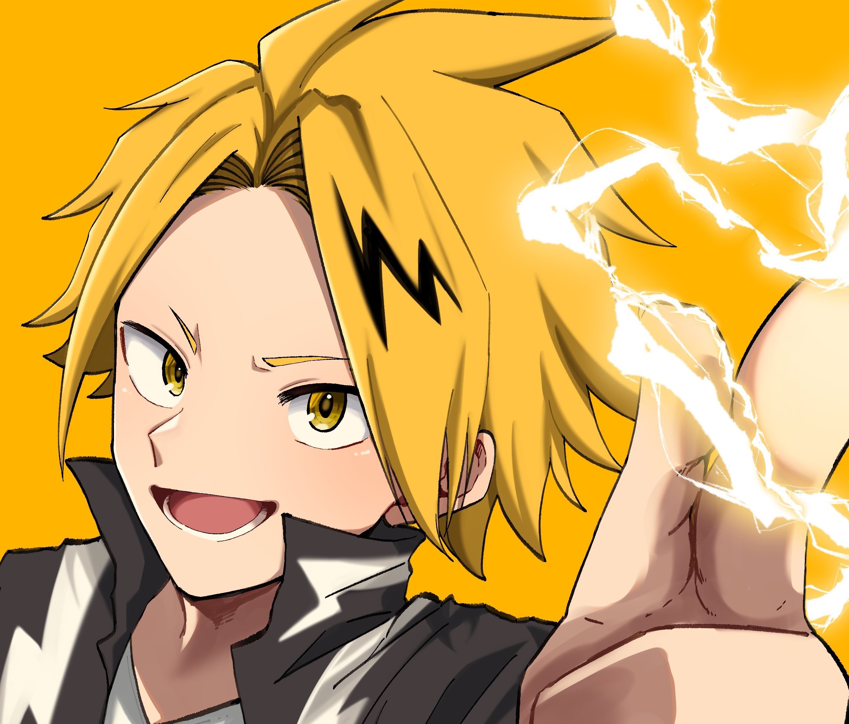 Denki Kaminari Boku no Hero Academia HD My Hero Academia Wallpapers  HD  Wallpapers  ID 47454