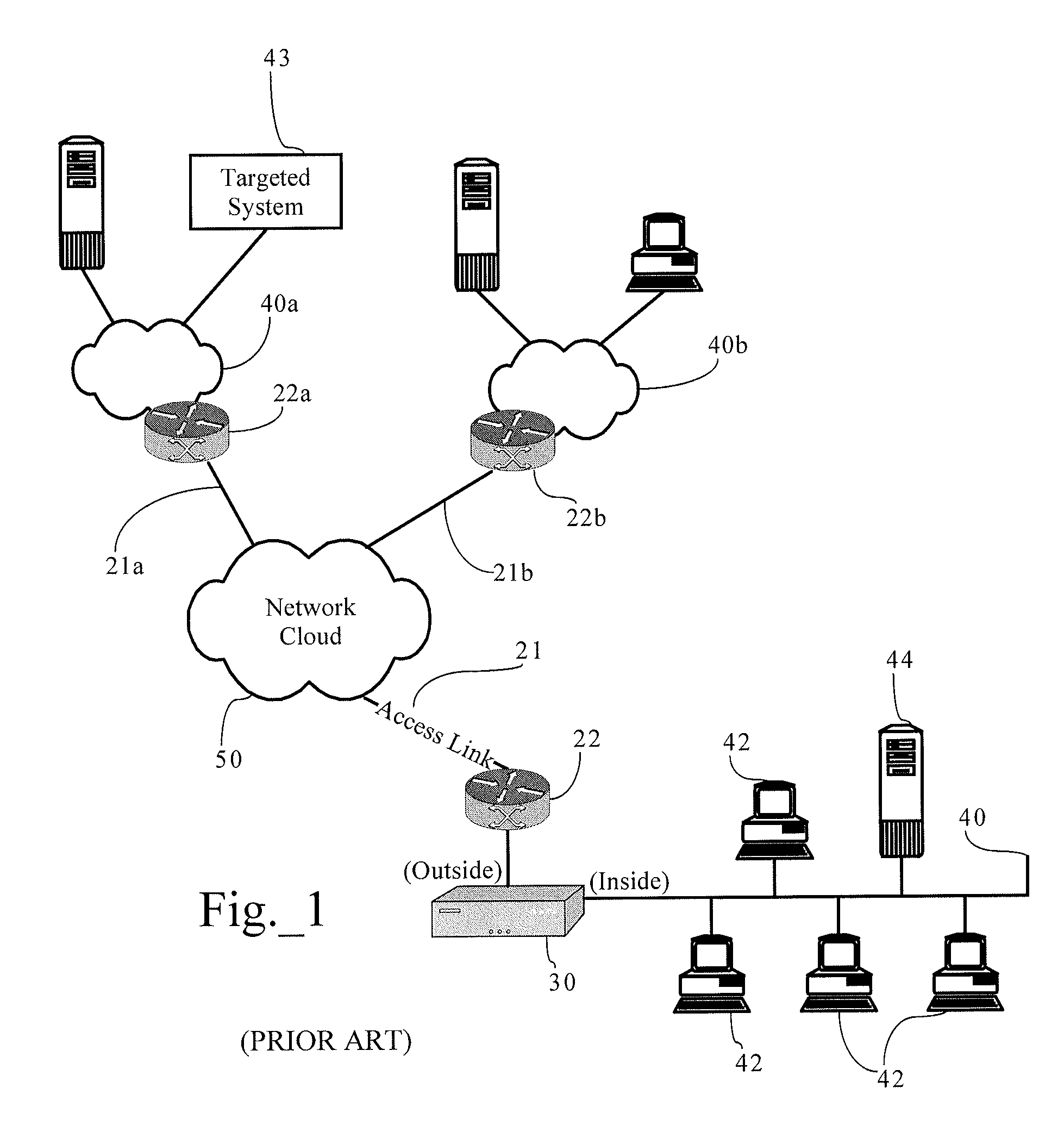 Classification and management of network traffic based on attributes orthogonal to explicit packet attributes