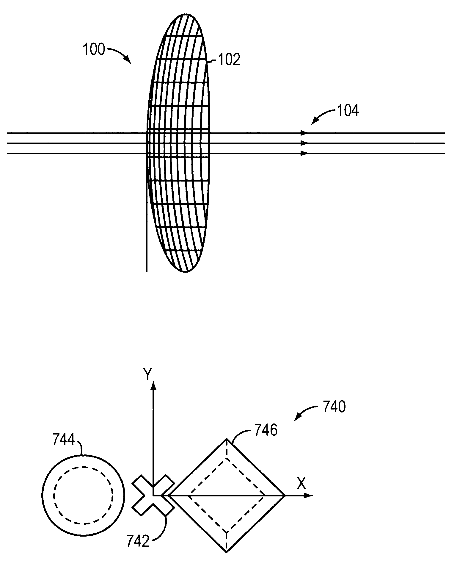 Small wave-guide radiators for closely spaced feeds on multi-beam antennas