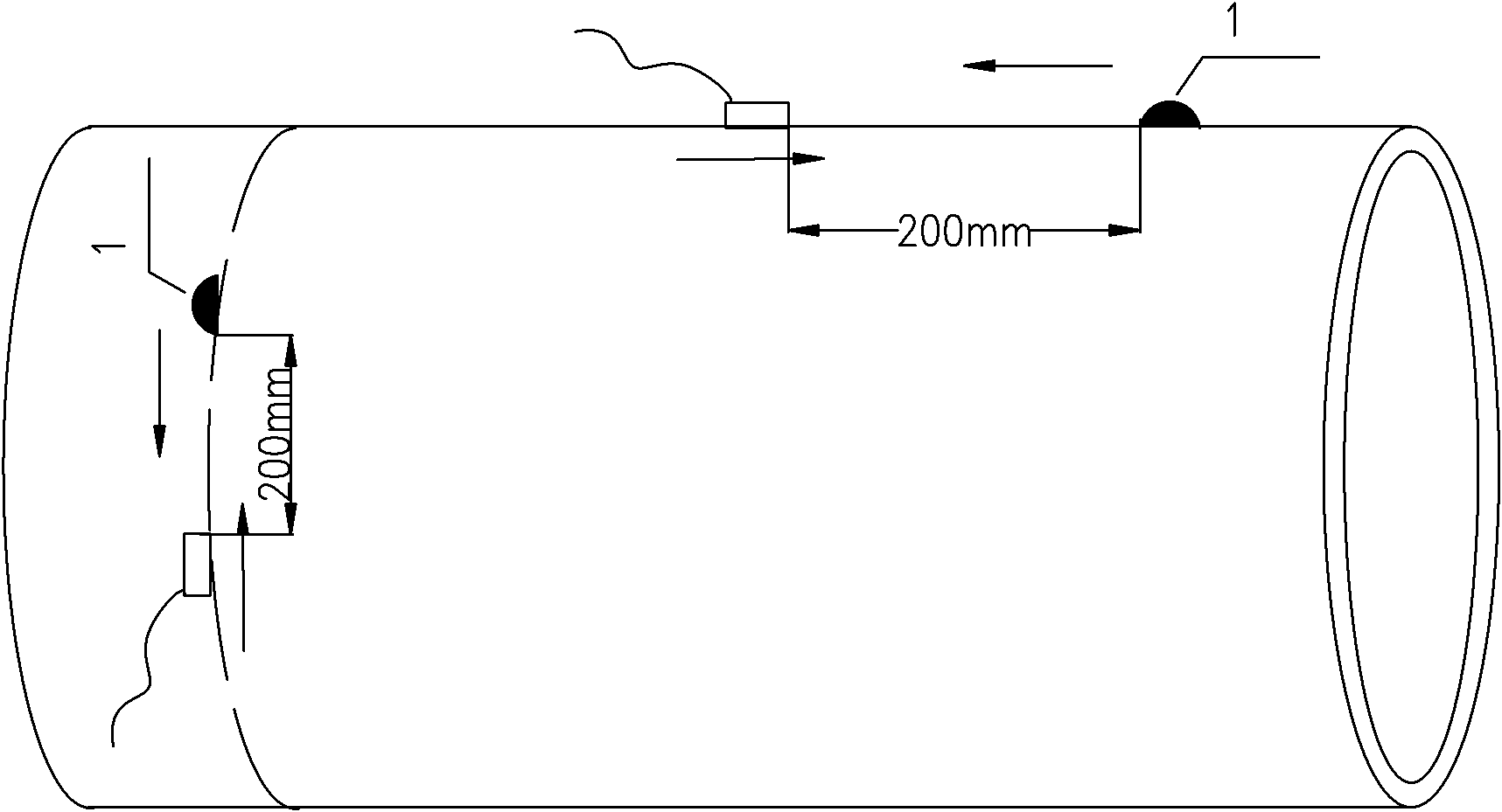 Ultrasonic detection method of ultrahigh-strength steel thin-wall spinning cylinder