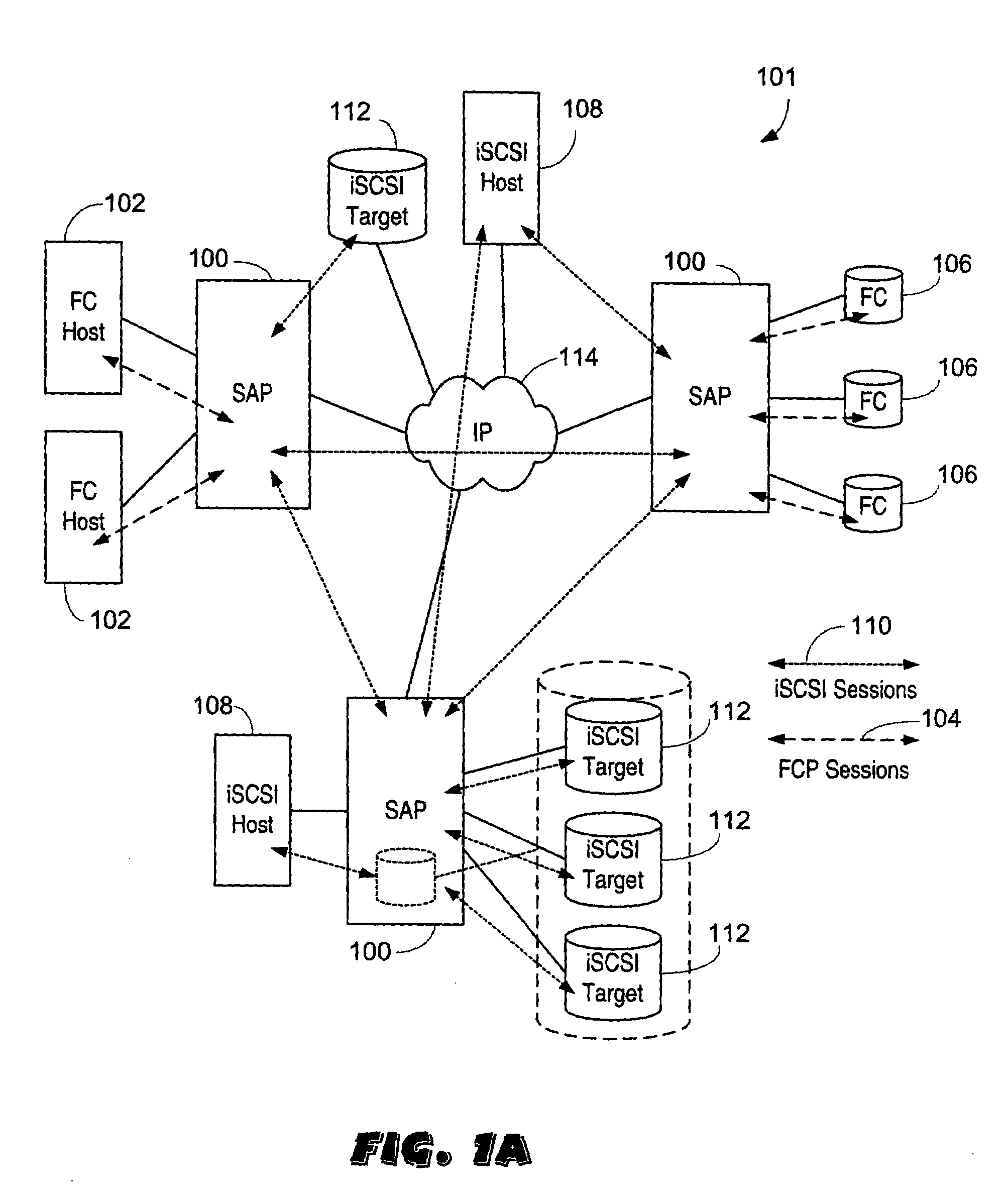 Apparatus and method for storage processing through scalable port processors