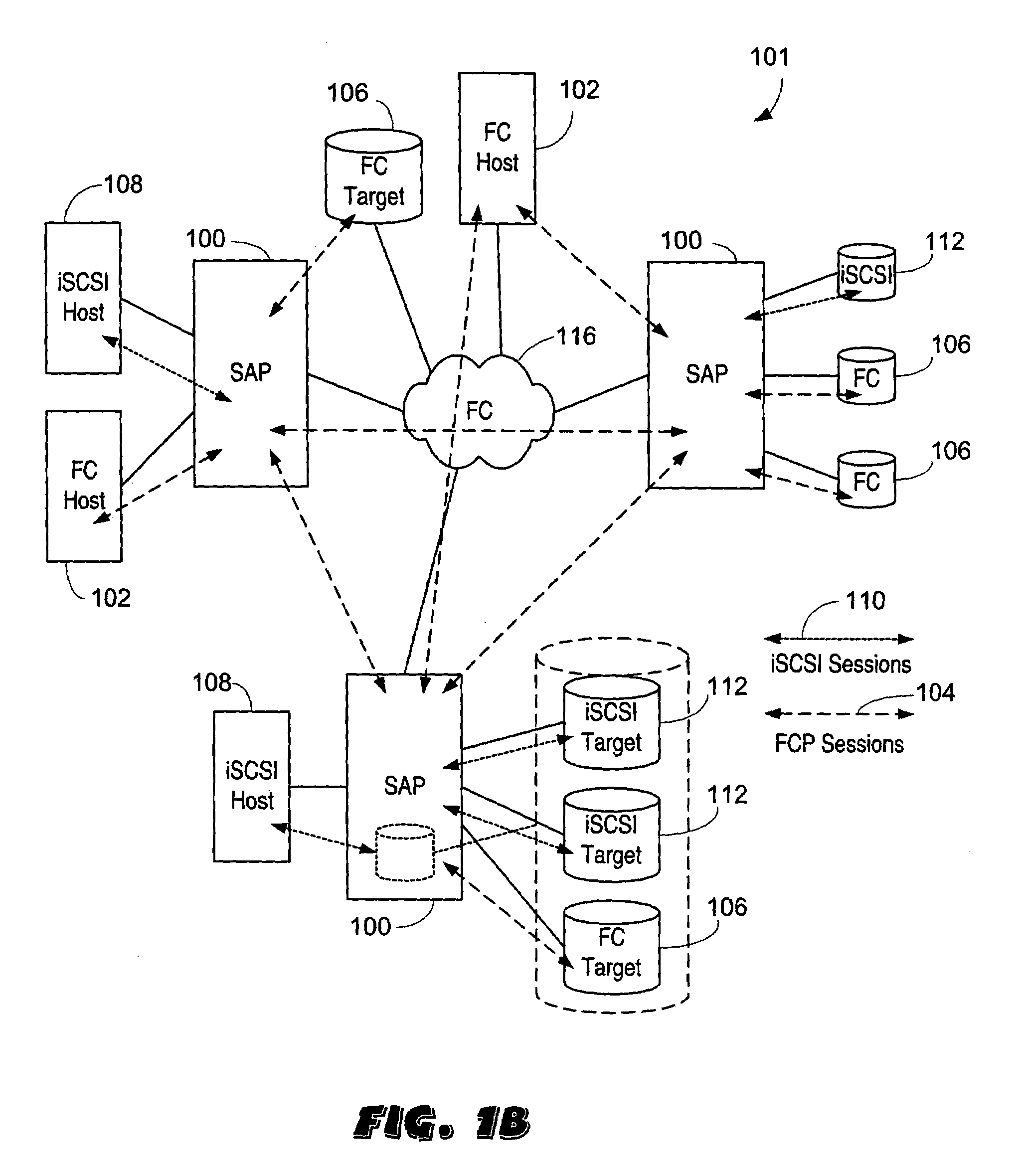 Apparatus and method for storage processing through scalable port processors