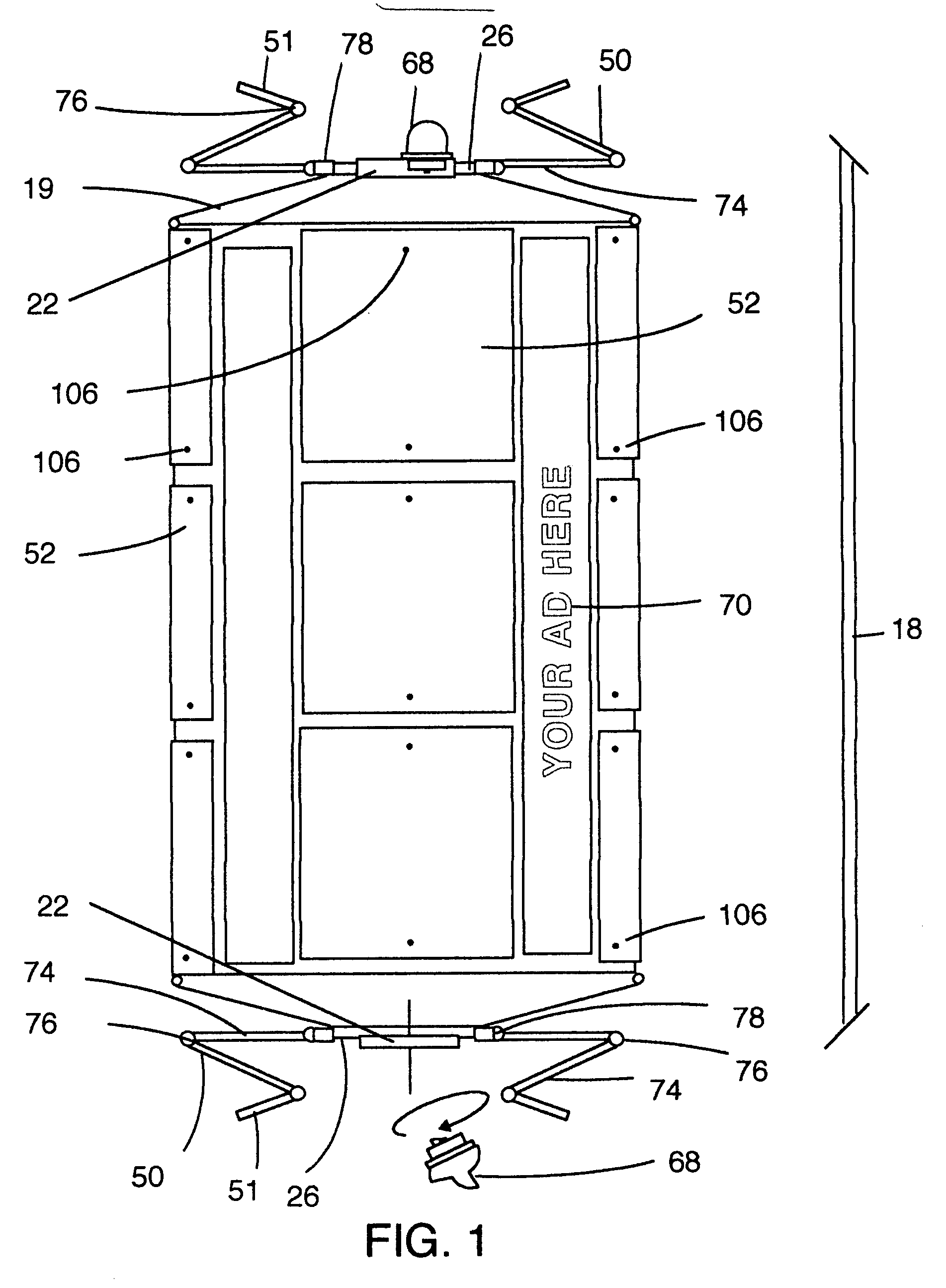 Commercial service platform in space