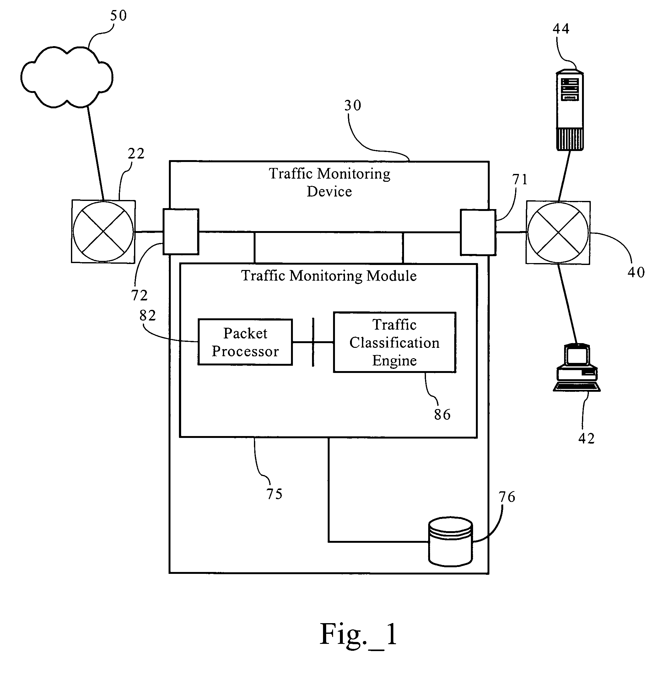 Heuristic behavior pattern matching of data flows in enhanced network traffic classification