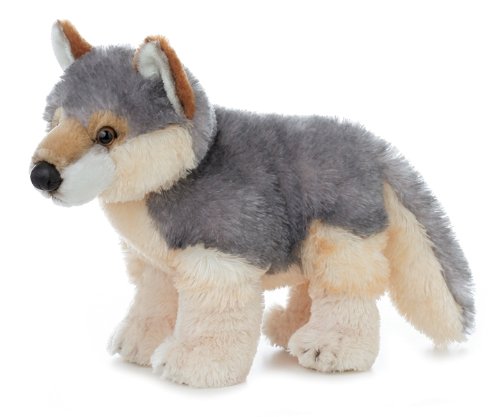 Aurora Plush Wily Wolf Flopsie - 12 Inches