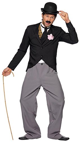 1920s Mens Suits | Gatsby, Gangster, Peaky Blinders 1920s Star Costume with Jacket Trousers Mock Waistcoat and Tie  AT vintagedancer.com