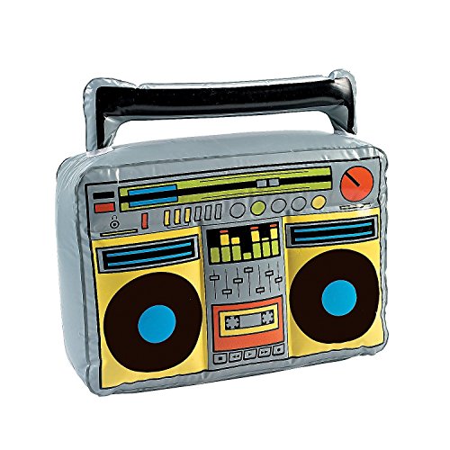 Fun Express Inflatable Boom Box - Ghettoblaster