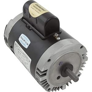 AO Smith/Century Electric PSC, Full Rate, Single-Speed, Switchless, 1HP, 3450RPM, 230/115V, 7.2/14.4 AMPS, 1.4SERVICE Factor, C-Face Flange