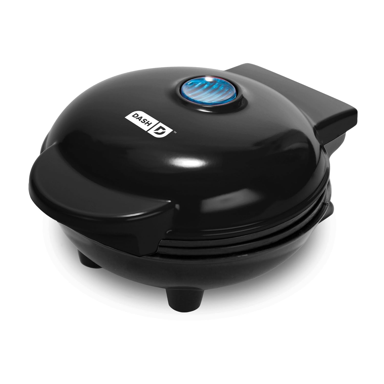 Dash Mini Maker: The Mini Waffle Maker Machine for Individual Waffles, Paninis, Hash browns, & other on the go Breakfast, Lunch, or Snacks - Black