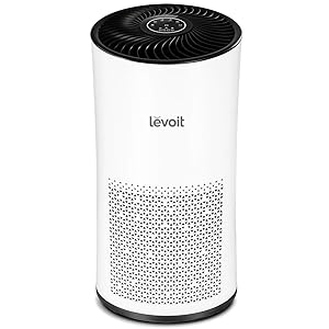 LEVOIT LV-H133 Air Purifier for Home with True HEPA Filter, Large Room Air Cleaner for Allergies and Pets, Odor Eliminator for Smokers, Mold, Dust, Pollen, 538 Sq. Ft, US-120V, 2-Year Warranty