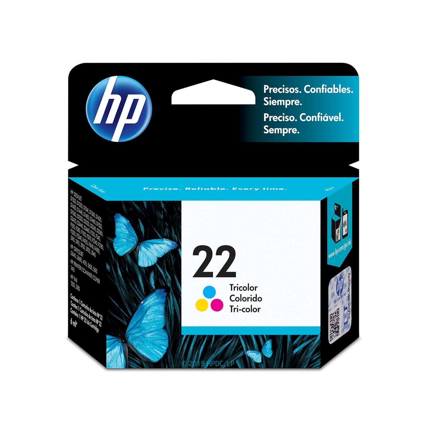 HP 22 | Ink Cartridge | Tri-color | C9352AN