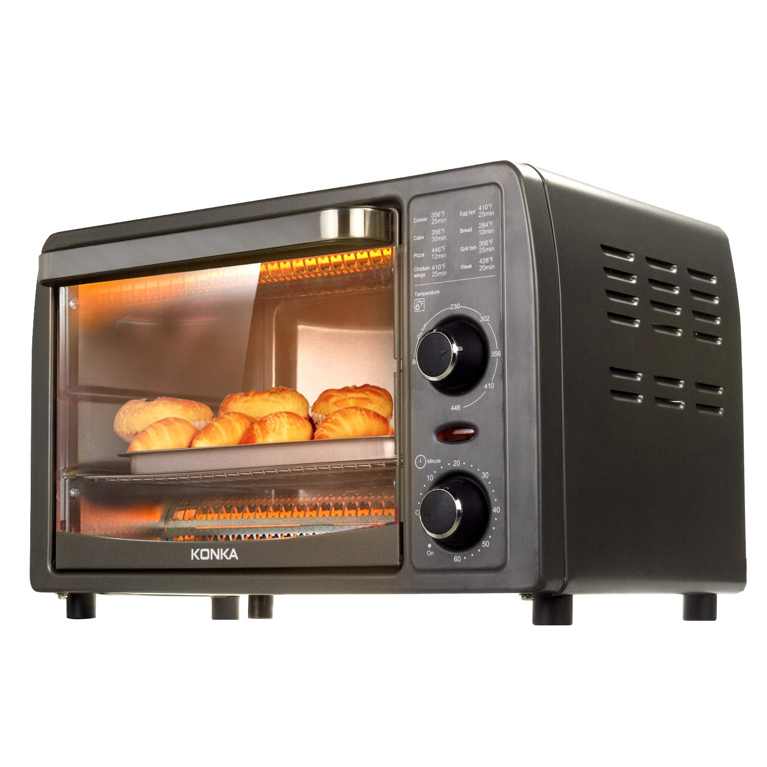 Mini Electric Oven by Konka 1050 WattsSuitable for 1 or 2 Person