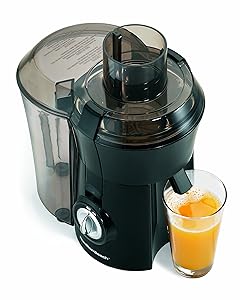 Hamilton Beach 67601A Big Mouth Juice Extractor Electric Juicer 800 Watt Black