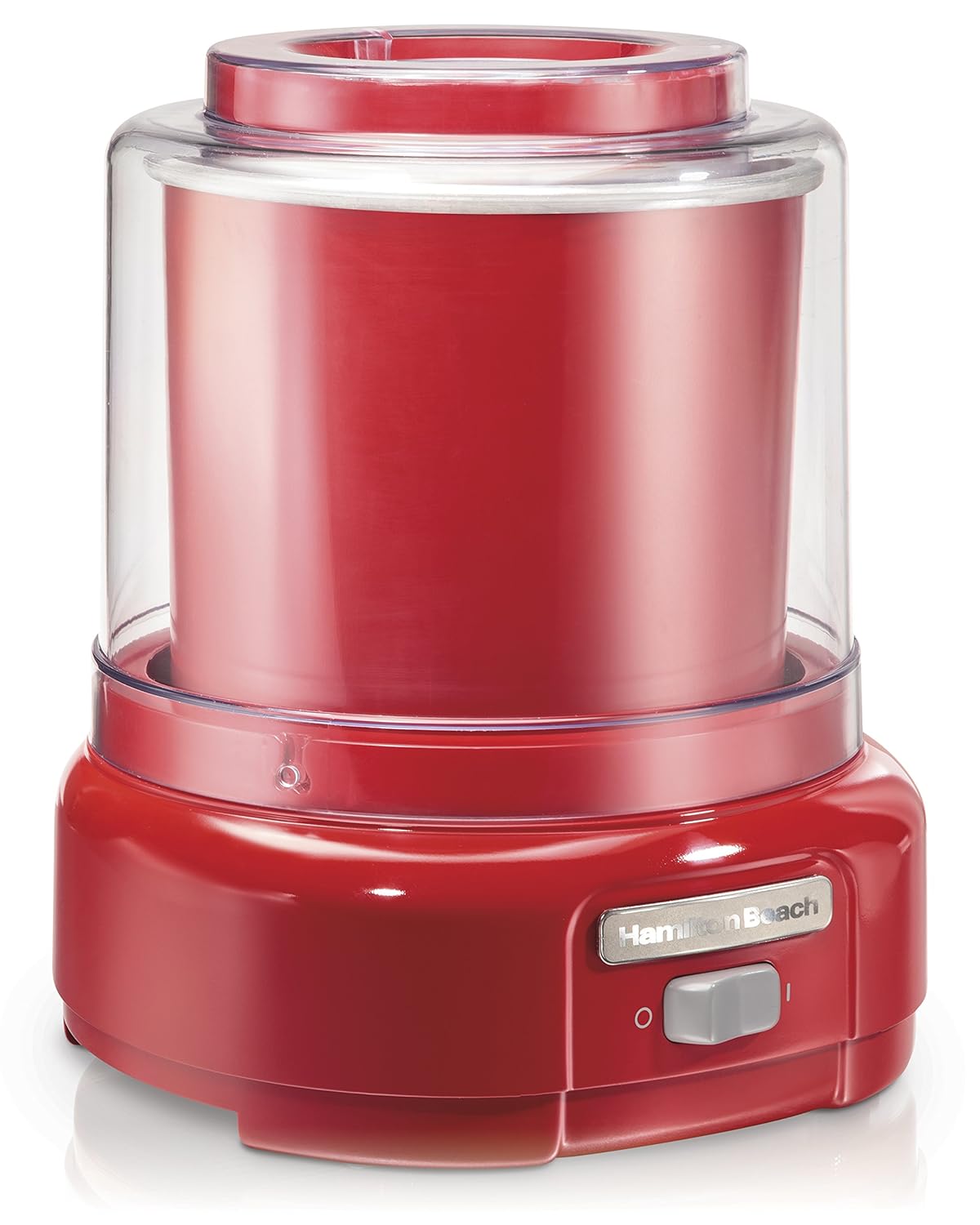 Hamilton Beach Ice Cream Maker, 1.5-Quart, Red (68881Z)