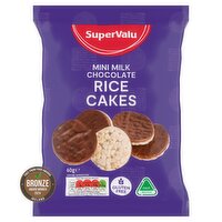 SuperValu Mini Milk Chocolate Rice Cakes (60 g)