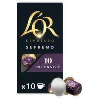 L'OR Espresso Supremo Intensity 10 Capsules 10 Pack (52 g)