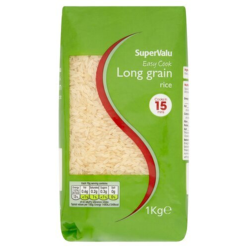 SuperValu Easy Cook Long Grain Rice (1 kg)