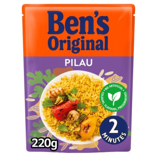 Ben's Original Ready to Heat Pilau Rice (220 g)