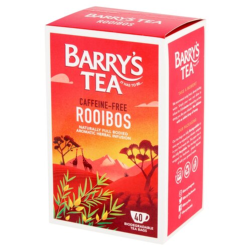 Barrys Rooibos Tea Bags 40 Pack (80 g)