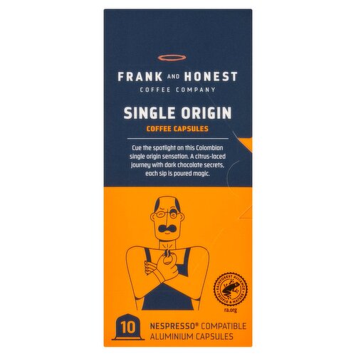 Frank & Honest Single Origin Coffee Capsules (58 g)